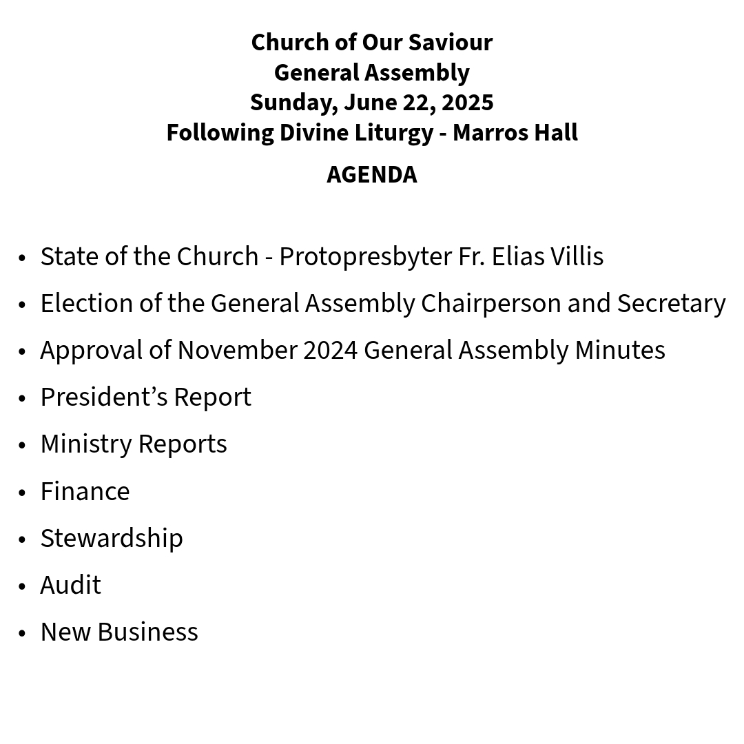 General Assembly